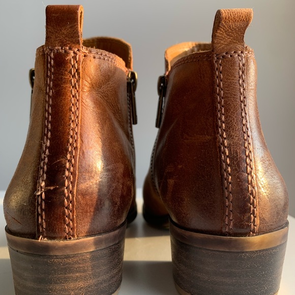 ✨Lucky Brand✨ Basel Bootie - Toffee (LIKE NEW!) - Picture 5 of 10